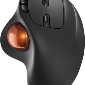 Nulea M501 Wireless Trackball Mouse, Rechargeable