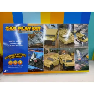 Beebeerun Car Play Set for Toddlers 3+